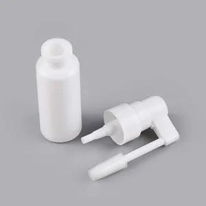 Garrafa pulverizadora de garganta de grau médico, várias especificações podem ser personalizadas, bomba de pulverização de garganta para garrafa