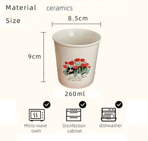 Tazza di <span class=keywords><strong>caffè</strong></span> in ceramica carina <span class=keywords><strong>senza</strong></span> manico - Product Image 5