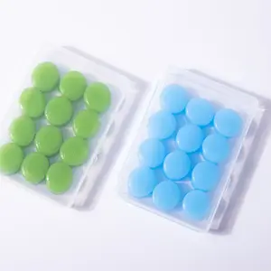 Easy Wear Pillow Soft Waterproof Ecológico Tampões De Ouvido com Travel Case Silicone Putty Ear Plugs