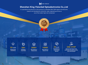 Sistema de Video Wall LED King VisionLed 4K IP65 Resistente al Agua, P3.9mm, 6500cd/m de Brillo, a Todo Color, para Uso en Exteriores y Escenarios, 3 Años de Garantía - Product Image 5