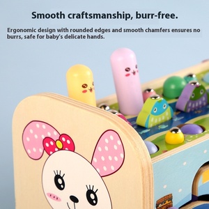 <span class=keywords><strong>Xylophone</strong></span> en bois Montessori <span class=keywords><strong>à</strong></span> <span class=keywords><strong>marteler</strong></span> pour enfants de 12 mois et plus, jouet de développement précoce ludique - Product Image 6