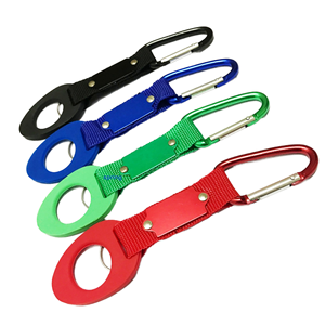 Mosquetón de Aleación de Aluminio para Exteriores con Logotipo Personalizado, Gancho Ligero para Botellas de Agua, Clip EDC, Colgador para Mochila, Camping - Product Image 1