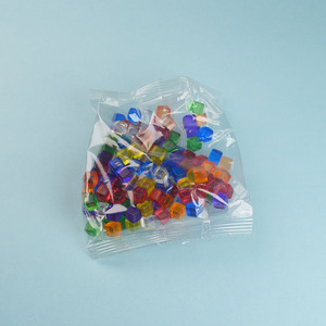 Dados Transparentes de Colores, Mini Cubos Acrílicos para Manualidades, Piezas de Juegos de Mesa Personalizadas, Fichas de Juego de Mesa, Contadores de Juegos de Cartas - Product Image 3