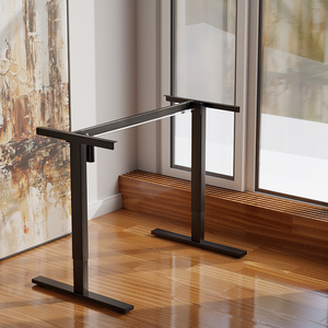 Cadre de bureau électrique réglable à moteur unique, intelligent et avancé, avec boutons multi-mémoire et conception ergonomique - Product Image 2