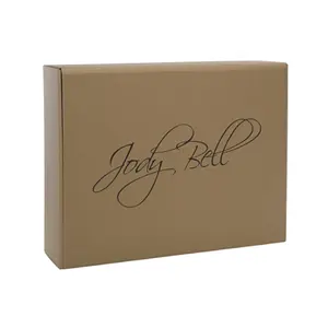 Custom Printed Gift Apparel Packing Postal Box Shoes Packaging Corrugated Cardboard Paper Sending Box