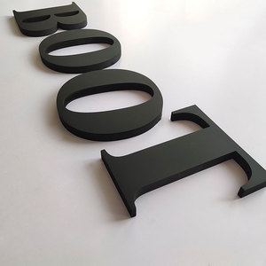 Bán Sỉ Nhà Máy Chữ Cái Và Số Bằng Nhựa 3D Chữ Pvc Tùy Chỉnh Dùng Trên Tường - Product Image 1