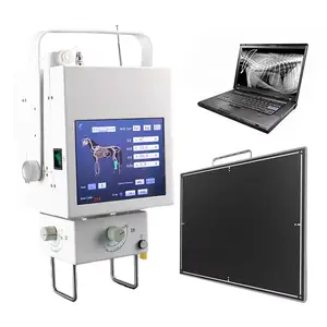 Máquina de Raio X veterinária digital móvel Amain 5.3Kw Máquina de Raio X Dr Radiografia Máquina de Raio X portátil para veterinário