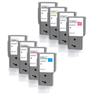 Goosam 12 couleurs 300ML/PC PFI 206 rechargeable pour cartouche, puce certifiée compatible pour imprimante IPF 6400/6450 6400S 6450E - Product Image 1