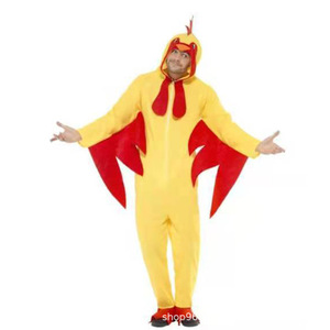 Costume da <span class=keywords><strong>Gallo</strong></span> Deluxe per Adulti, Travestimento per Halloween, Spettacoli CCTV e Performance Teatrali - Product Image 4