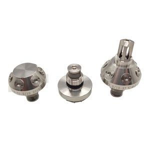 فوهة إطفاء حريق من الفولاذ المقاوم للصدأ برذاذ ماء دقيق على شكل مظلة مفتوحة ومغلقة - Product Image 1