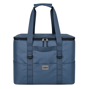 Sac isotherme portable Oxford pour pique-niques et camping, sac isotherme étanche de grande capacité, sac à lunch, sac à nourriture - Product Image 4