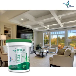 Waterproof Coating House Exterior Interior Latex Wall Paint Wall Paint Supplier High Adhesion Power Waterproof Paint Wall