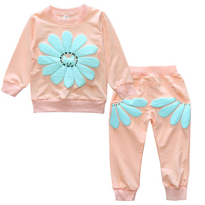Tendances 2022 - Vêtements pour enfants - Ensemble de vêtements pour petite fille - 2 pièces - Veste et pantalon longs - Ensemble de vêtements pour filles - Product Image 2