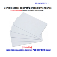 Cartes de contrôle d'accès RFID YND YND7010 860-960 MHz anti-corps humain, puce H3, en céramique, étanches et résistantes aux intempéries