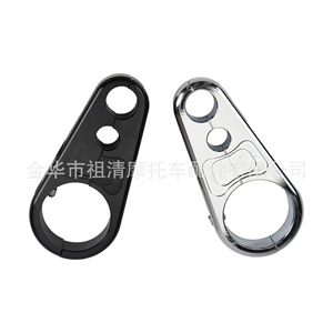 Zuqing Brake Line Clamp 25mm Electroplated For Harley Davidson Motorcycle Handlebar Accessories - Product Image 4