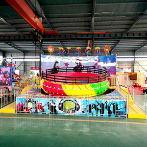 Funfair Rides Máy Giải Trí Công Viên Chủ Đề Trò Chơi Ngoài Trời Trailer Xách Tay Điên Nhảy Múa Mini Discoturntable Disco Tagada Rides - Product Image 4