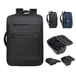 Tùy chỉnh mở rộng không thấm nước du lịch Ba lô người đàn ông kinh doanh máy tính xách tay Ba lô mochilas với Van chân không nén Ba lô - Product Image 1