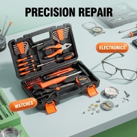 Kit d'outils à main multifonction 56 pièces pour meubles à assembler et entretien domestique