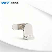 WT 0903 Serrures de placard sans clé en gros, serrure à loquet de placard en alliage de zinc de haute qualité WT