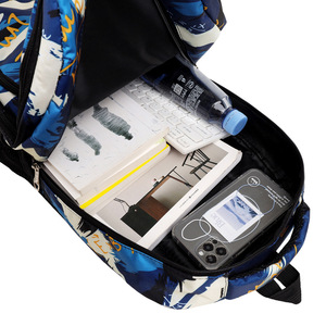 Camouflage <b>Backpack</b> <b>Large</b> Capacity 20-35L Interior Zipper Pocket For Commuting Outdoor Travel Men's <b>Backpack</b> - Product Image 3