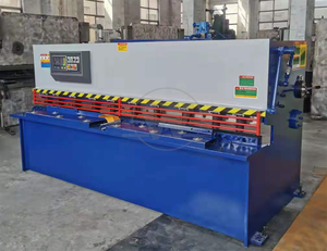 Cisaille CNC à poutre oscillante Qc12k 4x3200 pour métaux avec contrôleur E21s – Acheter une cisaille hydraulique CNC à poutre oscillante – Prix - Product Image 2