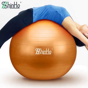 Ballon de yoga écologique Shinho Discount, anti-éclatement, antidérapant, conforme à la norme REACH CA65, ballon de stabilité suisse pour exercices de yoga en salle, salle de sport à domicile - Product Image 1