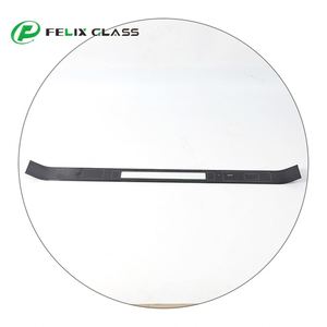 Panel de Vidrio Templado Curvo de Alta Resistencia con Impresión de Serigrafía, Personalizado para Instrumentos Industriales - Product Image 1