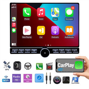 13 Inch Enkele Knop Auto Radio Ondersteuning Draadloze Carplay En Auto Ingebouwde Wifi Auto Dvd-Speler - Product Image 3