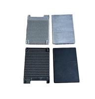 Boîtier de dissipateur thermique en alliage sur mesure, usinage CNC, coque de dissipation thermique, grille de radiateur pour équipement électronique, ODM OEM