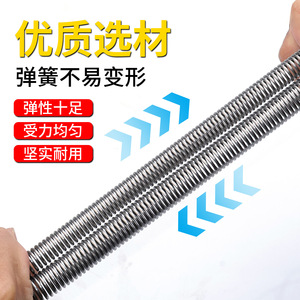 Extensor de cable flexible de acero inoxidable, alta resistencia, no deformable, para instalaciones eléctricas - Product Image 1
