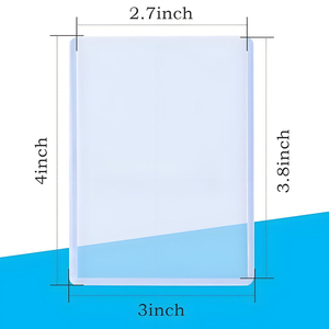 YY Ultra Clear 35PT PVC Toploaders Trading and Sports Card Holder Housses de protection - Product Image 1