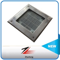 Lumière Solaire LED IP68 Étanche en Aluminium pour Extérieur, Plaque Guide Lumineuse Rotative, Blanc Chaud, Angle de Faisceau 120°, Jardin