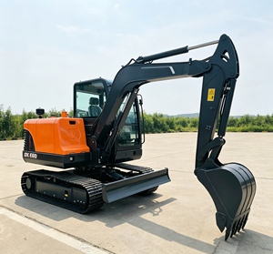 6 Ton Crawler Excavator Compact Track <b>Digger</b> High Digging Power for Construction and Earthmoving - Product Image 2