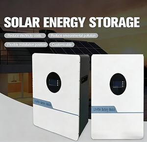 แบตเตอรี่สำรองพลังงานแสงอาทิตย์ติดผนังสำหรับบ้าน 51.2V 314Ah 14kWh-16kWh ลิเธียมไอรอนฟอสเฟต แบบเรียงซ้อนได้ ไฮบริด IP54 - Product Image 6