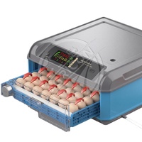 Incubateur d'œufs automatique en plastique, très vendu, capacité 24-500 œufs, pour poulets, canards, oies, cailles, pigeons, taux d'éclosion de 98%, température numérique