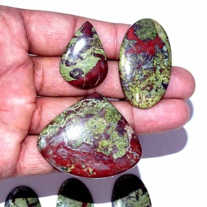 Increíble dragón Bloodstone jaspe cabujón suelto piedra preciosa venta al por mayor forma mixta y tamaño lote para la fabricación de joyas - Product Image 6