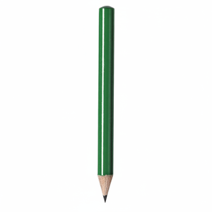 Matita Verde D=7.3mm Lunghezza 87mm Larghezza di Scrittura 0.5-0.9mm Durezza Mina 2B-HB per Scrittura - Product Image 2
