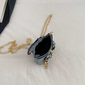 Sac à bandoulière pour filles, version coréenne, été 2025, petit sac carré en cuir, personnalisé, classique, sac à bandoulière pour enfants - Product Image 2