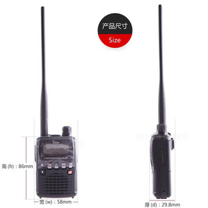 IC-R6 1300 kênh băng rộng 100kHz-1309.995MHz đài phát thanh Máy quét <span class=keywords><strong>Mini</strong></span> AM <span class=keywords><strong>FM</strong></span> Walkie Talkie hai cách phát thanh - Product Image 5