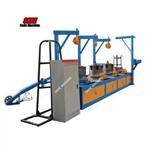 Direct manufacturer wire drawing machine used to make the wire thinner