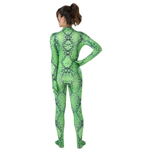 Trajes de manga larga con estampado 3D para <span class=keywords><strong>Halloween</strong></span>, medias de fiesta para mujer, mono de pitón de <span class=keywords><strong>serpiente</strong></span>, <span class=keywords><strong>disfraz</strong></span> de Raptor - Product Image 2