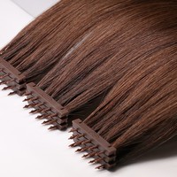 Extensions de cheveux 6D de troisième génération, effet plume, 6D-3, fabriquées en Chine
