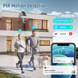 Năng lượng mặt trời giám sát máy ảnh Wifi điện năng thấp mạng không dây máy ảnh từ xa độ nét cao tầm nhìn ban đêm Video intercom - Product Image 5