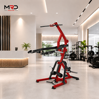 Máquina de Entrenamiento de Fuerza Multifuncional de Acero con Carga de Placas para Entrenamiento en Pie, Colores Personalizables