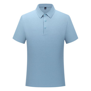 Camiseta Polo de Manga Corta, Color Sólido, Transpirable, de Poliéster, Unisex, para Trabajo y Uso Diario - Product Image 4