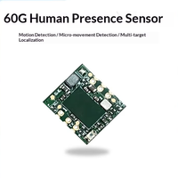 Modul Sensor Radar Gelombang Milimeter 60GHz Berkinerja Tinggi Deteksi Kehadiran Manusia Pelacakan Multi-target Penentuan Posisi