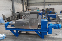 Dubbele Schroef Pers Groentesap Extractie Machine, Onschadelijke Behandeling Afval Residu Extrusie Uitdroging
