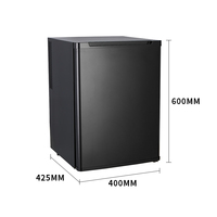 Vente Directe Usine Mini-Réfrigérateur avec Congélateur Portable Thermoélectrique, Petit Réfrigérateur Électrique à Boissons pour Chambre
