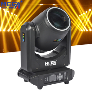 Tên lửa chùm 100 Led di chuyển đầu chùm ánh sáng sân khấu với vòng Hào Quang DMX512 cho DJ Câu lạc bộ VŨ TRƯỜNG bên đám cưới - Product Image 1