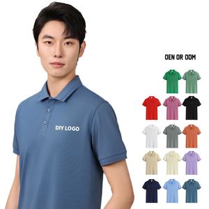 Polos de Hombre Tallas Grandes, Ropa Casual de Alta Calidad, Polos de Golf Lisos con Solapa, Camisetas Polo con Logotipo Personalizado Bordado, Ropa para Hombre - Product Image 3